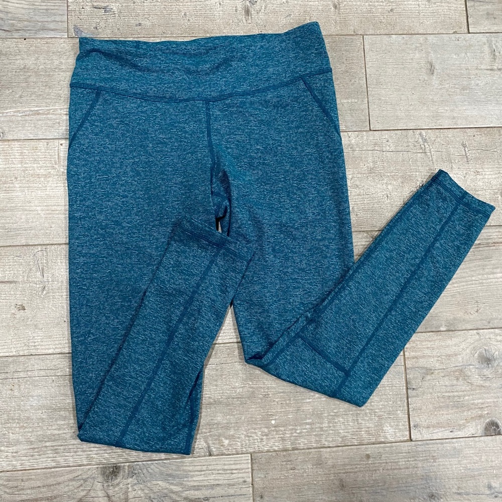 Under armour teal leggings